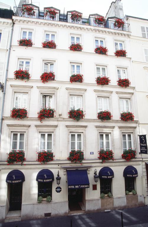 Hotel Des 3 Poussins Parijs Buitenkant foto